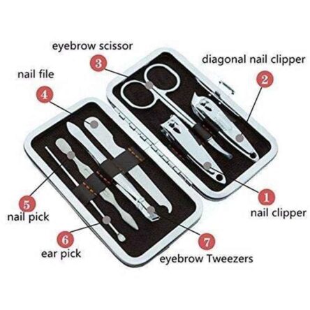 DeoDap 7in1 Pedicure & Manicure Tools Kit