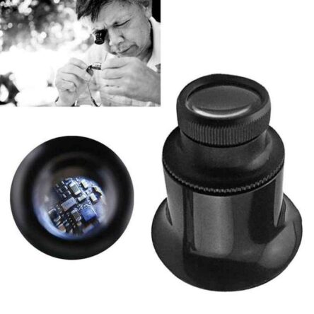 Hammer Man By Mekki’s 15X Acrylic Lens Eye Loupe Magnifier