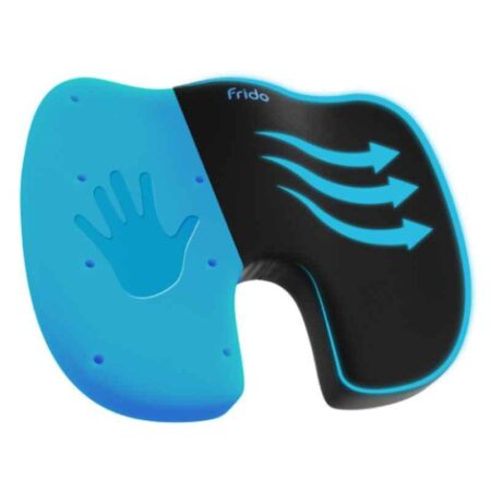 Frido Ultimate Memory Foam U-Shaped Coccyx Seat Cushion with Cooling Gel