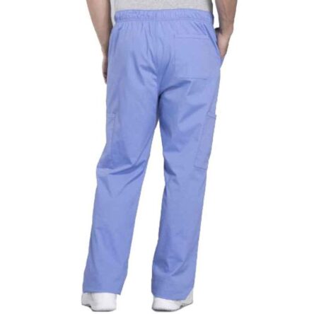 Superb Uniforms Polyester & Viscose Sky Blue Scrub Pant for Men