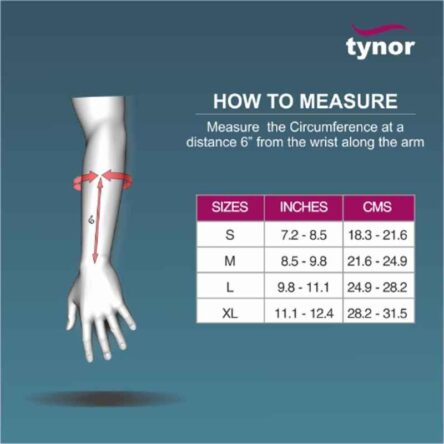 Tynor Elastic Right Wrist Splint