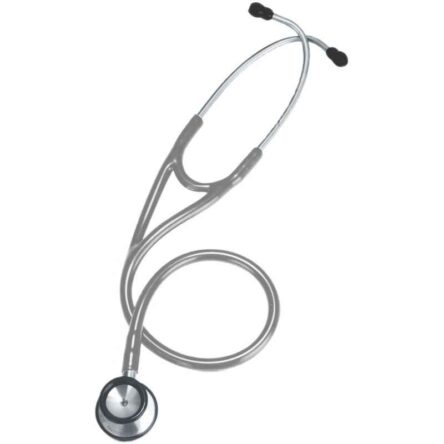 CardiacCheck 24 inch Grey Stainless Steel Stethoscope