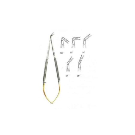 Downz 45 Degree C Potts Spring Action Scissor