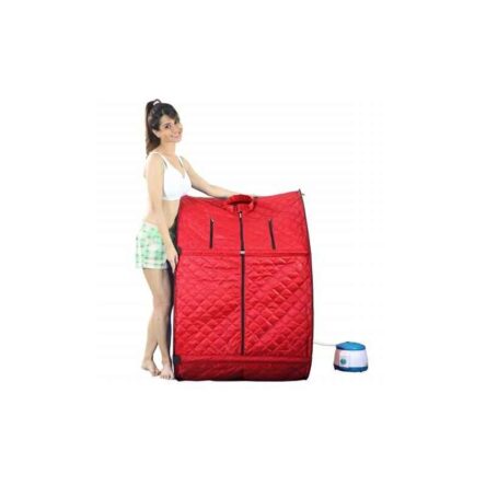 Kawachi I03 Red Personal Home Therapeutic Portable Steam Spa Bath