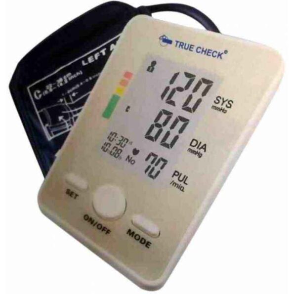 Dr. Diaz White Upper Arm Fully Automatic BP Monitor