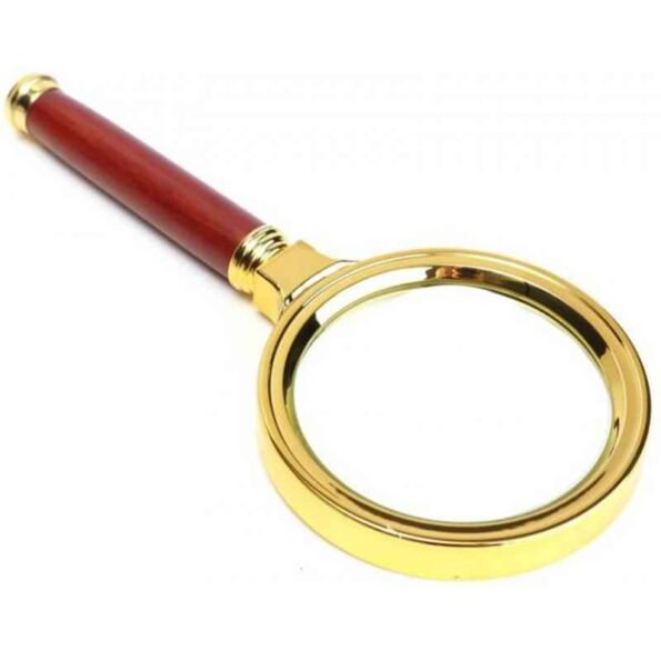 Stealodeal 70mm Gold Magnifying Glass