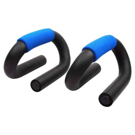 Strauss Black & Blue Power Push Up Bar