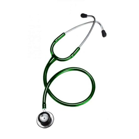 CardiacCheck 24 inch Green Stainless Steel Stethoscope