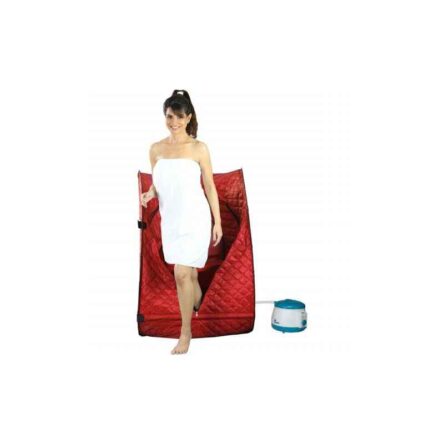 Kawachi I03 Red Personal Home Therapeutic Portable Steam Spa Bath