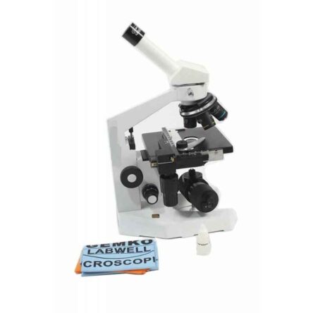 Gemko Labwell Monocular LED Microscope with Inbuilt Batteries