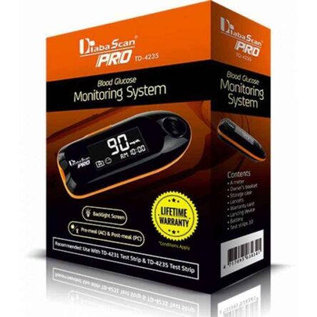 Diabascan Black Pro Glucometer with 25 Strips