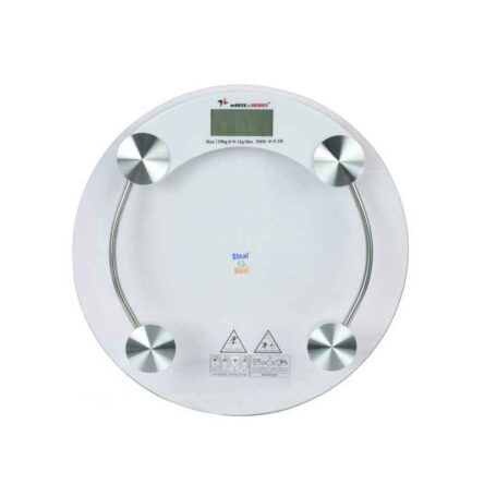 Stealodeal 150kg Digital Round Body Weighing Scale