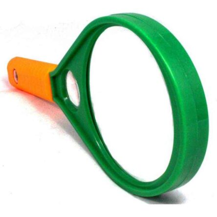 Stealodeal 90mm Orange & Green Double Lens Magnifier