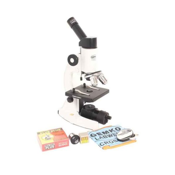 Gemko Labwell Compound Microscope with Cordless LED Lamp