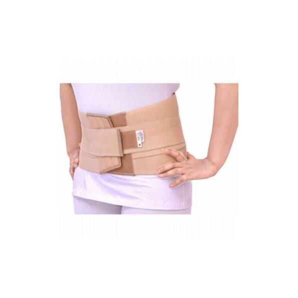 Divine Medicare Eco-Sacro Beige Breathable Lumbar Sacral Belt For Back Support