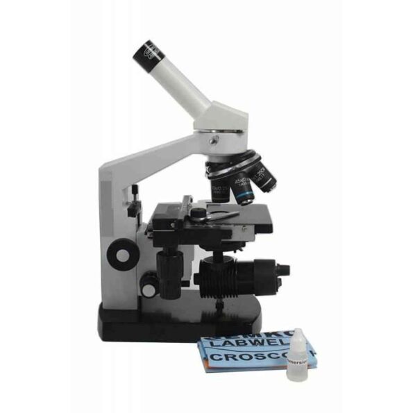 Gemko Labwell Inclined Monocular LED Compound Microscope - Fine Focus