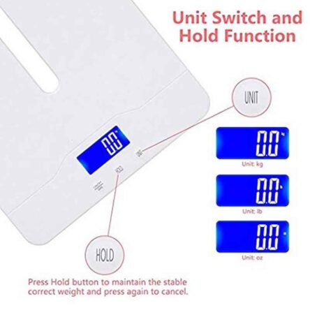 MCP 100kg Baby & Adult Digital Weighing Scale with Tray