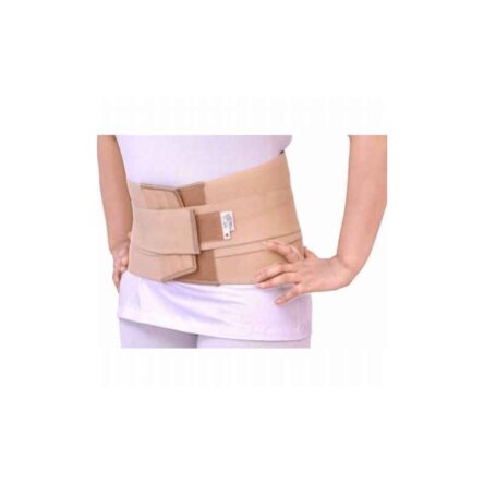 Divine Medicare Dlx-Sacro Beige Breathable Lumbar Sacral Belt For Back support