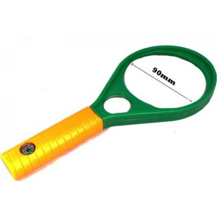 Stealodeal 90mm Orange & Green Double Lens Magnifier
