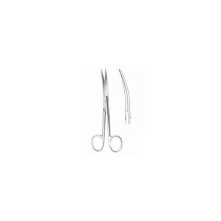 Downz 12.5cm SH/SH Cvd. Operating Scissor