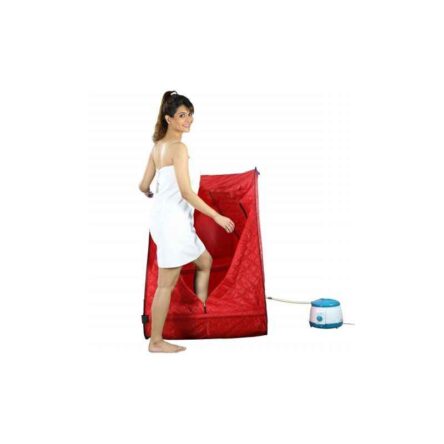 Kawachi I03 Red Personal Home Therapeutic Portable Steam Spa Bath