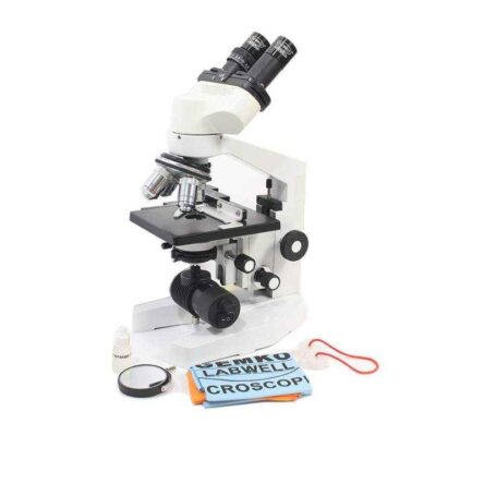 Gemko Labwell Monocular Cordless LED Microscope with Inbuilt Batteries