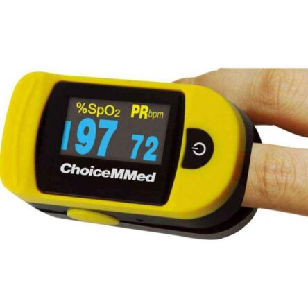 Choicemmed Yellow NMR Pulse Oximeter
