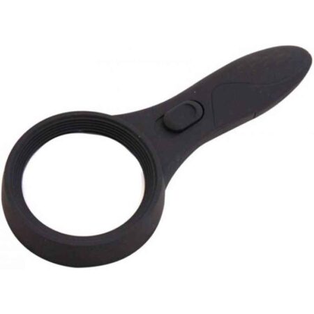 Stealodeal 65mm Black Magnifying Glass