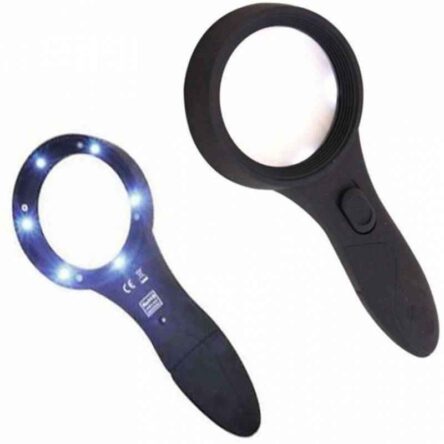 Stealodeal 65mm Black Magnifying Glass