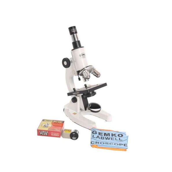 Gemko Labwell Compound Microscope with Blank Slide Kit