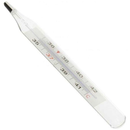 PSJ Marigold Clinical Oval Thermometer with Mercury