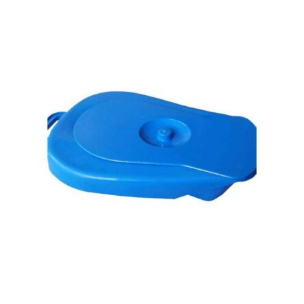 Divine Medicare Blue Adult Bed Pan with Cover