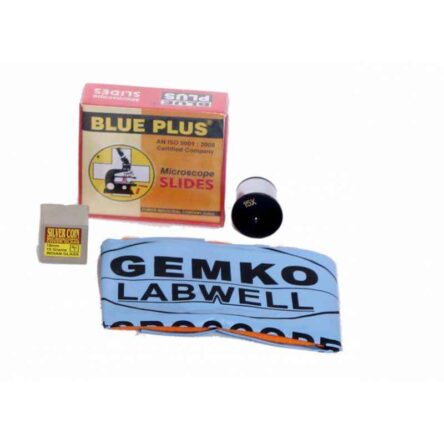 Gemko Labwell Compound Microscope with Blank Slide Kit