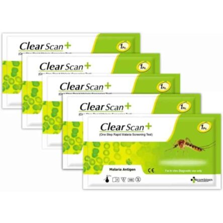 Recombigen Clear Scan PF/PAN One Step Rapid Typhoid Screening Test Kit (Pack of 5)
