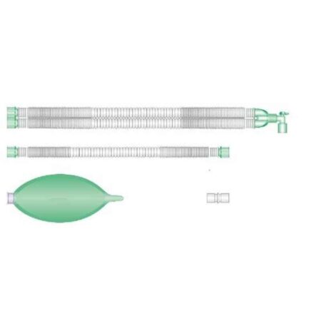 Intersurgical 22mm 2m Limb Compact Extendable Breathing System Set with 2L Bag Limb