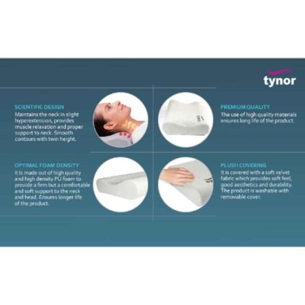 Tynor Universal Contoured Cervical Pillow