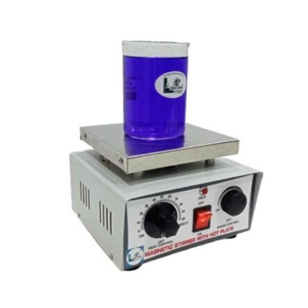 Labcare 2L Stainless Steel Magnetic Stirrer with Hot Plate Magnetic Bead