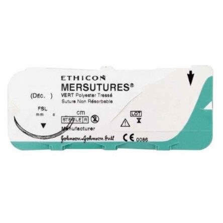 Ethicon VW441 12 Pcs Black Absorbable Surgical Chromic Catgut Suture Box