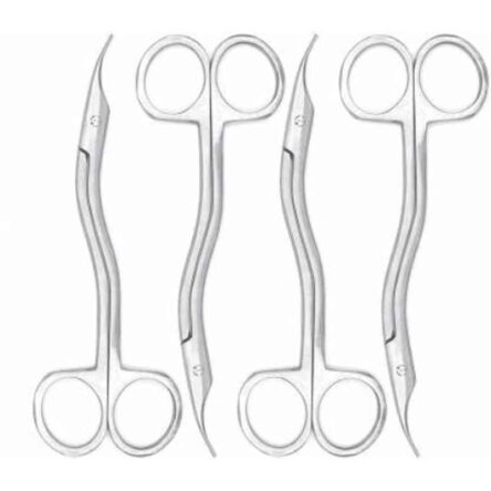 Forgesy 6 inch Stainless Steel Stitch Cutting Forceps