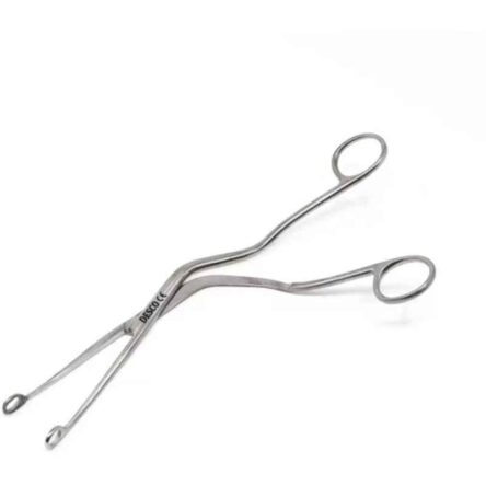 Desco 7 inch Stainless Steel Magill Forceps