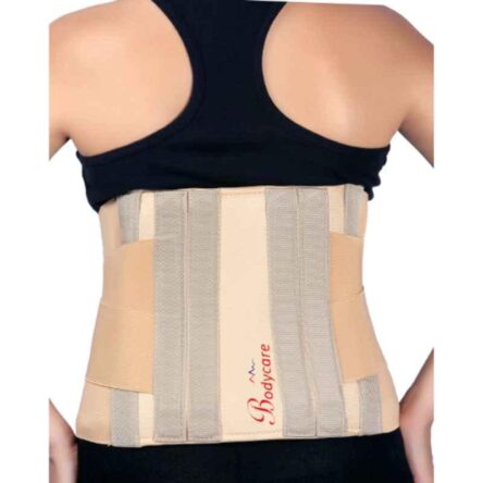 Bodycare Cotton & Elastic Beige Contoured Sacro Lumber Brace