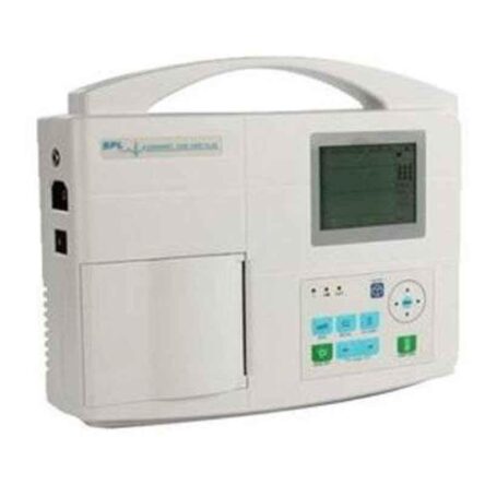 BPL 6208 View Wide Display 3 Channel ECG Machine