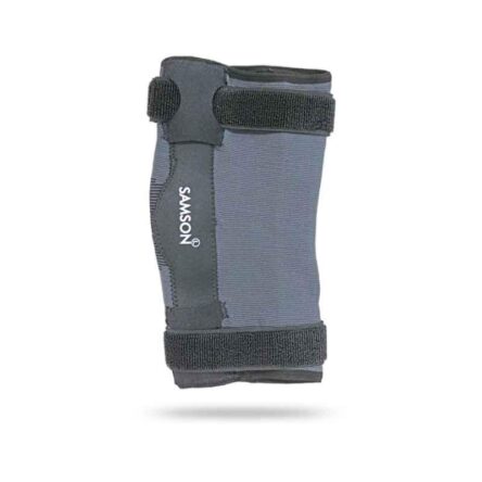 Samson Deluxe NE-0611 Black Hinged Knee Cap with Open Patella Gel Pad