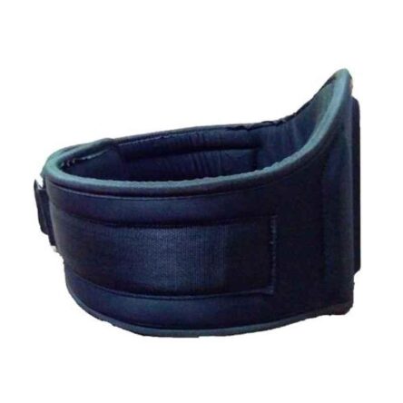 Arnav 42-45 inch Leather Black Weight Lifting Belt