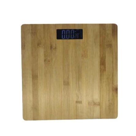 Sahyog Wellness 150kg Brown Digital Weighing Scale with Wooden Body
