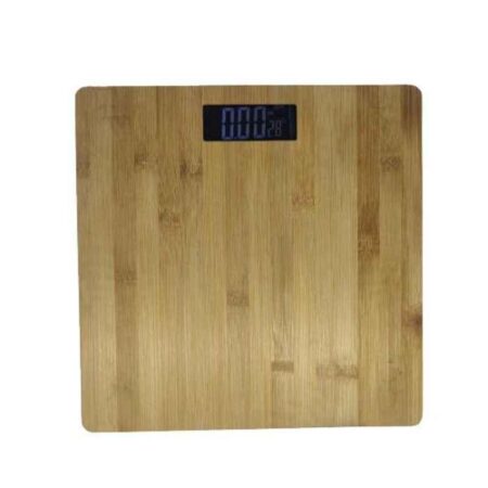 Sahyog Wellness 150kg Brown Digital Weighing Scale with Wooden Body