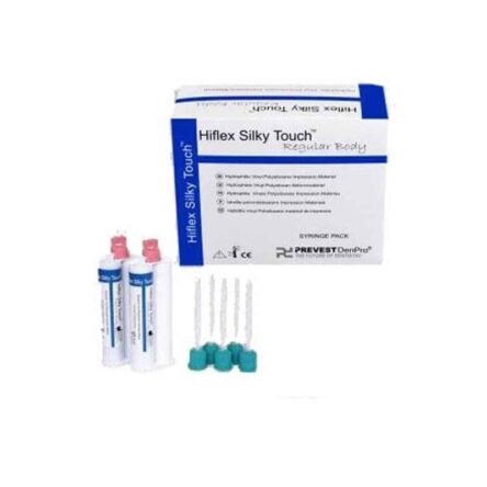 Prevest Hiflex Silky Touch Regular Body 2x50ml Catalyst Paste & 10 Pcs Mixing Tips Kit