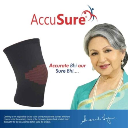 AccuSure Small Knee Cap Support Sleeve for Men & Women