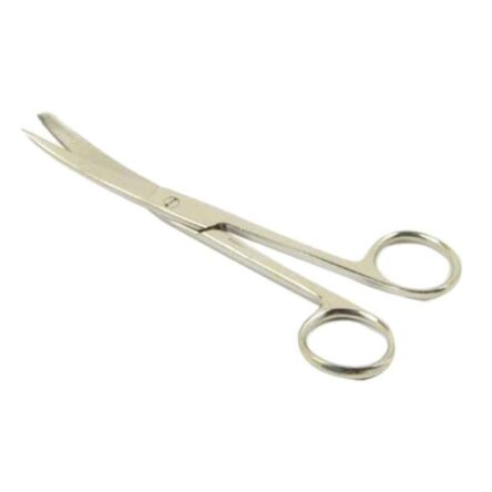 Forgesy NEO36 6 inch Silver Stainless Steel Blunt Sharp Curved Dressing Scissor