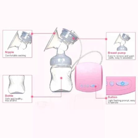 Divine Medicare 150ml Silicone Transparent Electric Breast Pump